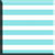 Aqua White Stripe