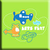 Zutano Let's Fly Screen Print