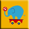 Zutano Elephant Print