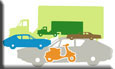 Zutano Rush Hour print at ComfyKid.com