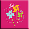 Zutano Fuchsia Pinwheel