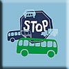 Zutano Chambray Bus Stop