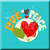 Zutano Toddler Basics Clothing in Peace and Love and Moss/Red Multistripe