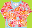 Itzy-Bitzy Sugar Blossom Kimono Top