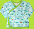 Zutano Itzy-Bitzy Rush Hour Kimono Top for newborn and preemie