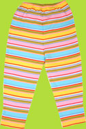 Zutano Toddler Pink/Aqua Multi Stripe Pant