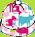 Zutano Fuchsia Farmyard Beanie