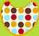 Zutano Big Dot Chocolate Bib