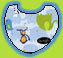 Zutano Monkey Friends Bib