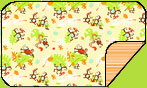 Zutano Monkeys Blanket