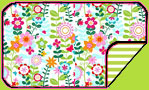 Zutano Flower Time Blanket