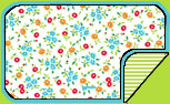 Zutano Dainty - Lime Candy Stripe Blanket