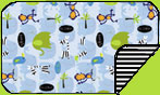 Zutano Monkey Friends Blanket