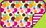 Zutano Gumballs Blanket