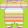 Zutano Giardino Multi Stripe Bodysuit