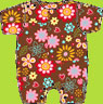 Zutano Lady Flower Bodysuit