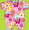 Zutano Sugar Blossom Bodysuit