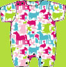 Zutano Fuchsia Farmyard Bodysuit