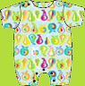 Zutano Big Apple  Bodysuit