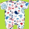 Zutano Whale Watch  Bodysuit