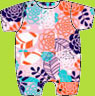 Zutano Peony Bodysuit