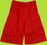 Zutano Collectibles Red Explorer Shorts with Side Pockets