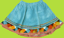 Zutano Collectibles Dutch Blue Dancing Skirt