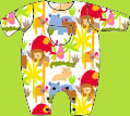 Zutano Zoo Crewr Coverall