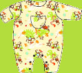 Zutano Monkeys Coverall