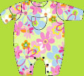 Zutano Fiori Coverall
