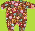 Zutano Lady Flower Coverall