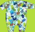 Zutano Dino Jungle Coverall