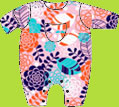 Zutano Peony Coverall