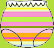 Zutano Giardino Multi Stripe Diaper Cover
