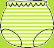 Zutano Lime Candy Stripe Diaper Cover