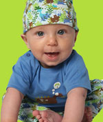 Zutano Dino Jungle "Dino" Short Sleeve T-shirt