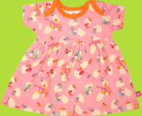 Zutano Itzy Bitzy Coy Kitty Short Sleeve Dress