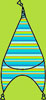 Zutano Pool Multi Stripe Elf Hat