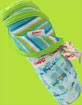 Zutano Rush Hour - Pool Multi Stripe Blanket