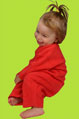 Zutano Red Fleece Zut Suit