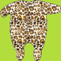 Zutano Leopard Footie