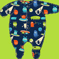 Zutano UFO's Footie