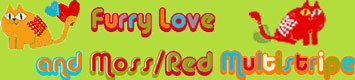 Zutano Furry Love and Moss/Red Multistripe