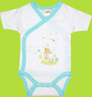 Daydreamer Short Sleeve Wrap Bodysuit