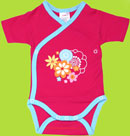 Itzy-Bitzy Sugar Blossom Short Sleeve Bodysuit