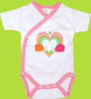 Zutano Itzy-Bitzy Snails Short Sleeve Bodysuit