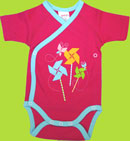 Zutano Itzy-Bitzy Pinwheel Short Sleeve Bodysuit