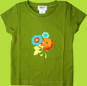 Zutano Rugosa "Beach Rose" Short Sleeve T-shirt for Toddler