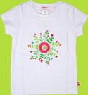 Zutano Flower Wheel Toddler Girls T-shirt