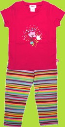 Frisco Spray Fuchsia Cap Sleeve T-shirt